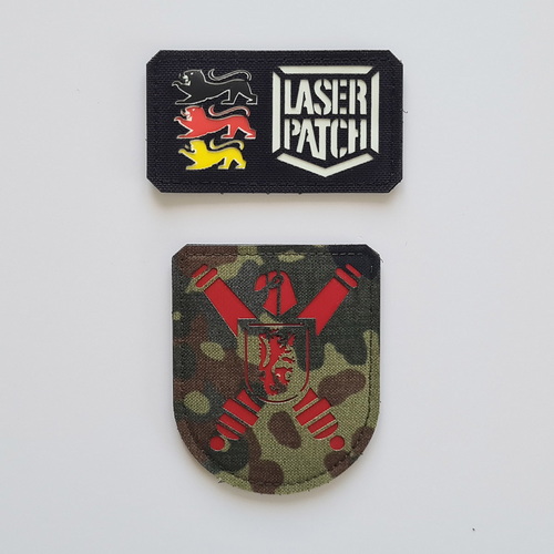 Artilleriebataillon Laser Cut Patches – Ein Tribut an die Kraft der Panzerhaubitzen und die Einheit des Artilleriebataillons.