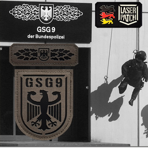 Präzision und Stil: Die Faszination der GSG 9 Laser Cut Patches