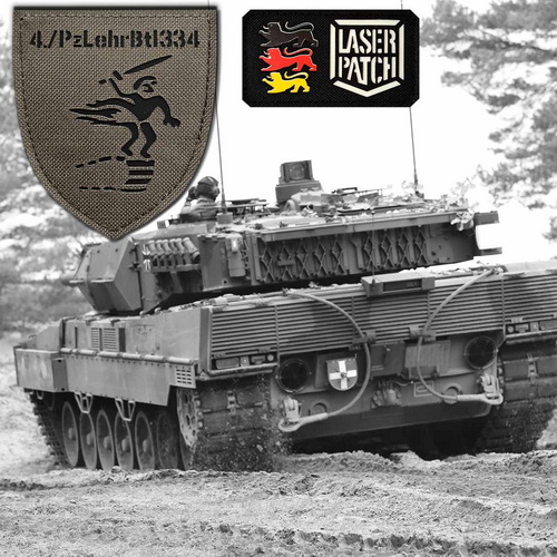Der Kettengeist Patch des Bundeswehr Panzerbataillons: Eine Ode an Stärke, Einheit und Tradition