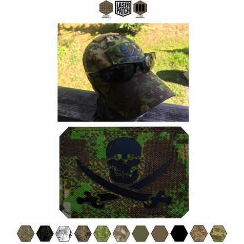 Die Symbolik des Jolly Roger im militärischen Kontext – Jolly Roger Lasercut Patches