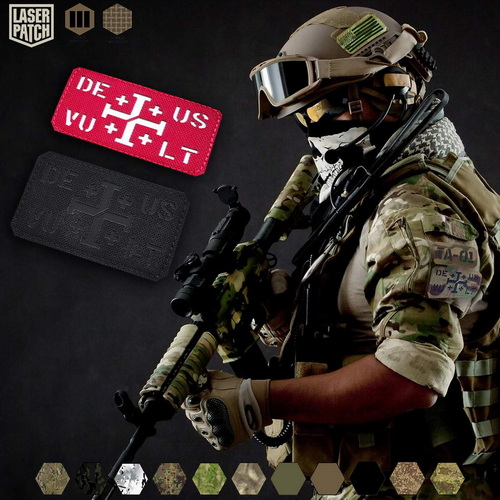 Deus Vult – Das Kreuzritter-Erbe lebt weiter mit dem Holy Cross Laser Cut Patch