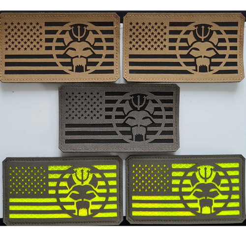 USA Bravo 6 SEALs Laser Cut Patch