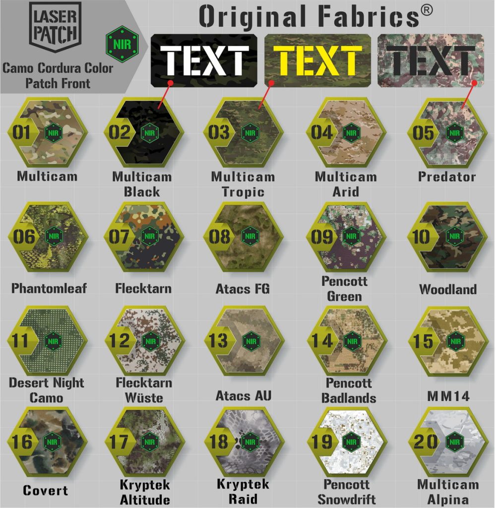 Customization Options: Fonts, Colors, and Logos for Name Patches