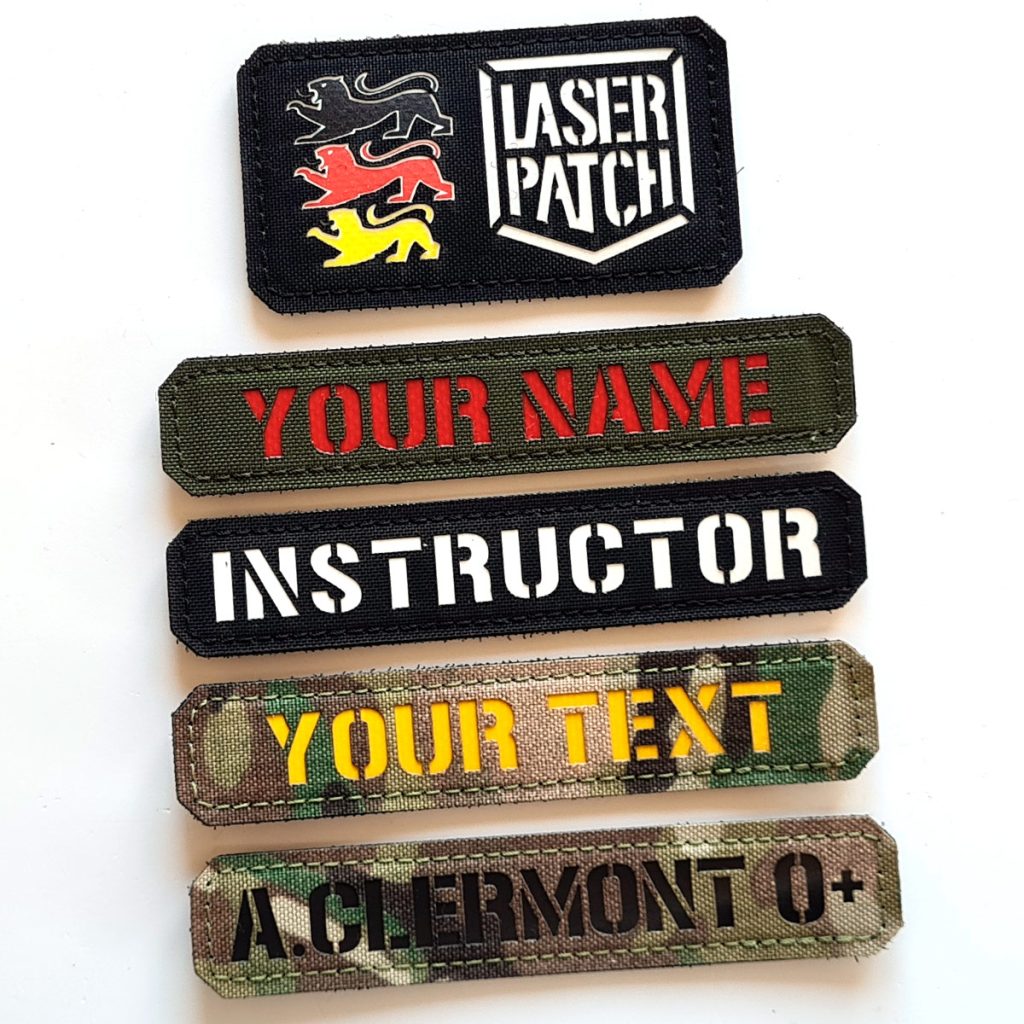 Care Instructions for Custom Name Patches
