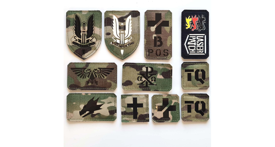 Medic Laser Cut Patch: Medical Identification When Every Second Counts