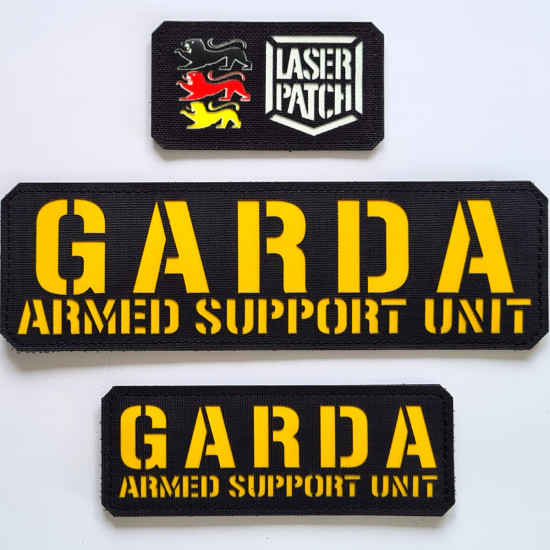 Chestrigs - Plattenträger - Rückenpatch passend für die Tactical Vest Benutzerdefinierter - Lasercut Patch mit Klett