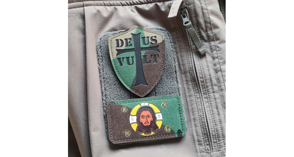 Deus Vult – The Crusader Motto Reborn as a Tactical Lasercut Patch for Modern Warriors