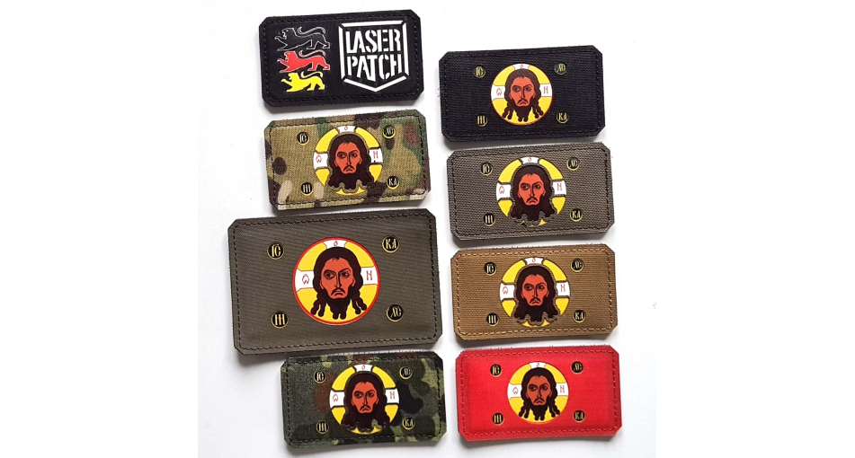 Holy Face of Christ – The Orthodox Christian Flag as a Modern Lasercut Patch for Tactical and Outdoor Missions
