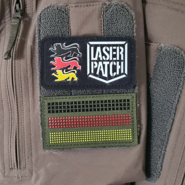 Deutschland Tactical Lasercut Patch