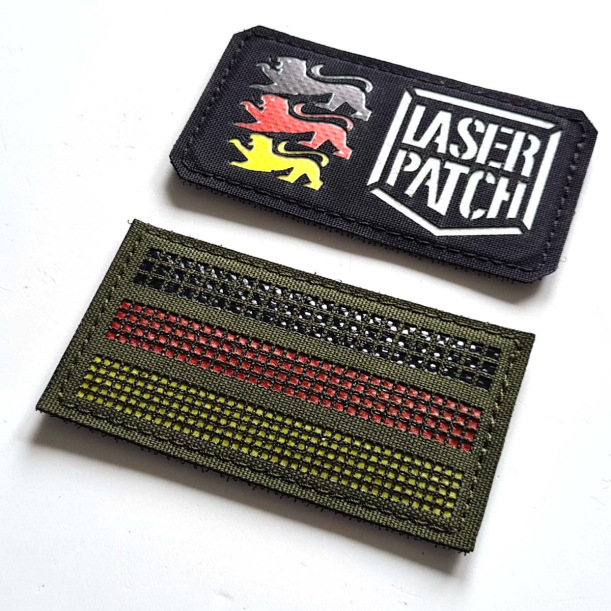 Deutschland Tactical Lasercut Patch