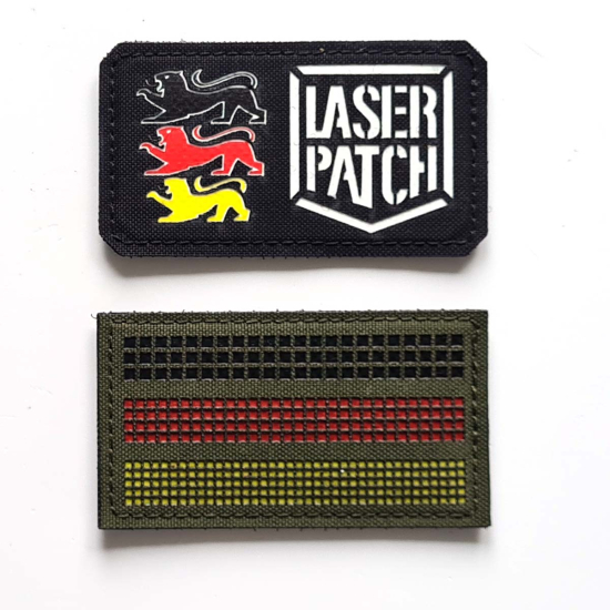 Deutschland Tactical Lasercut Patch