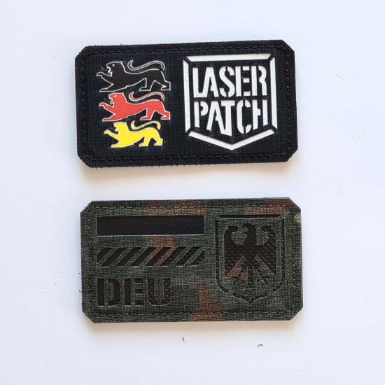 Deutschland Tactical Lasercut Patch