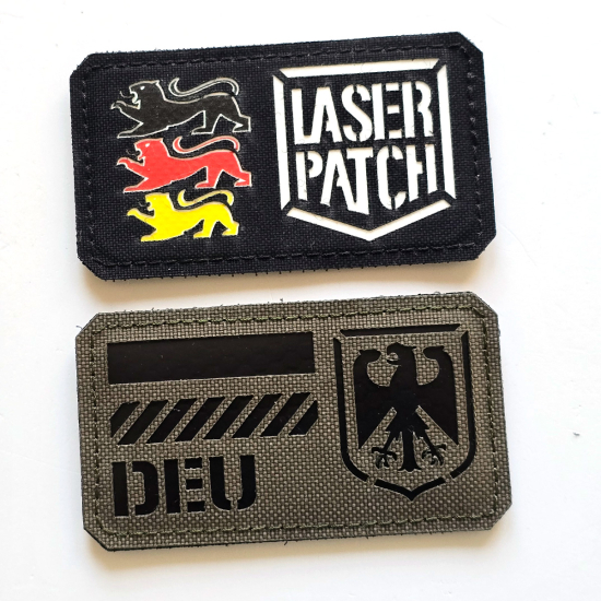Deutschland Tactical Lasercut Patch