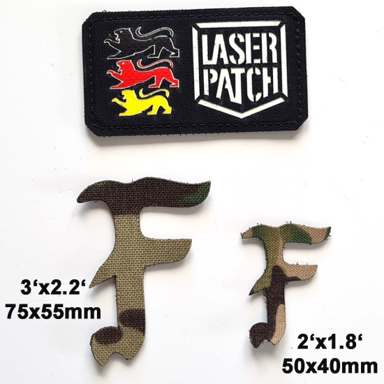 Forward Observations Group – Lasercut Cordura Custom Patch mit Klett