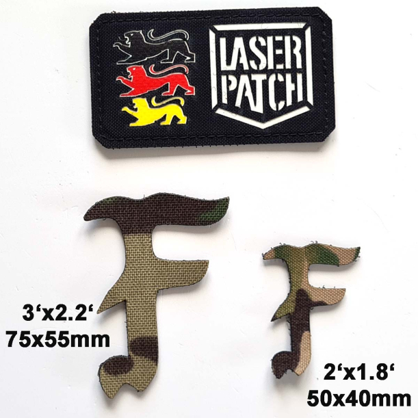 Forward Observations Group – Lasercut Cordura Custom Patch mit Klett