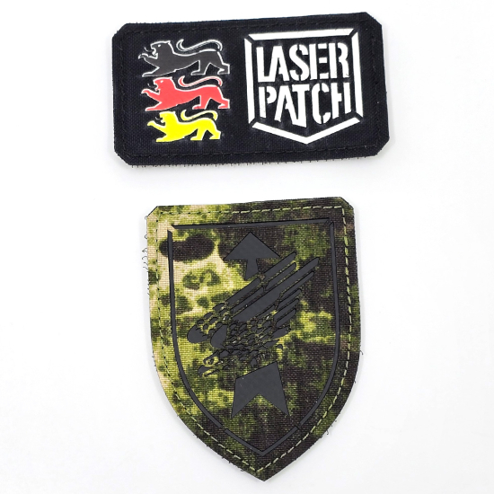 DSK KSK Deutsche Spezialkräfte Taktischer - Lasercut Patch mit Klett