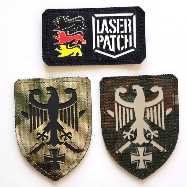 Kommando Heer Deutsches Armee Kommando Taktischer - Lasercut Patch mit Klett