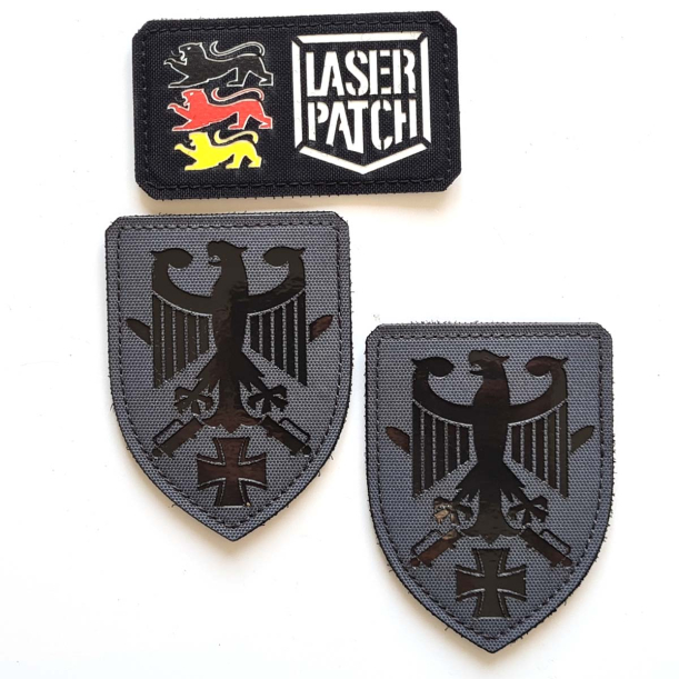 Kommando Heer Deutsches Armee Kommando Taktischer - Lasercut Patch mit Klett