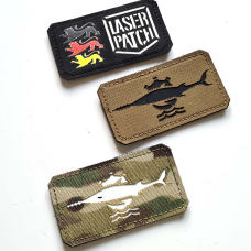 Deutscher Marinetaucher Marine Taucher Taktischer - Lasercut Patch mit Klett