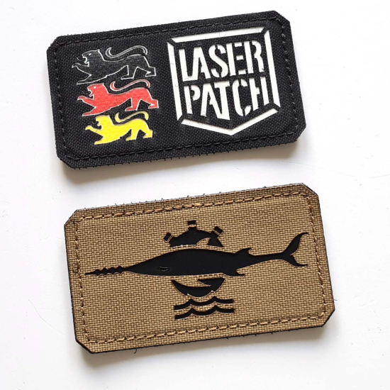 Deutscher Marinetaucher Marine Taucher Taktischer - Lasercut Patch mit Klett