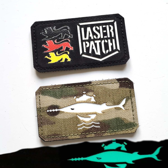 Deutscher Marinetaucher Marine Taucher Taktischer - Lasercut Patch mit Klett