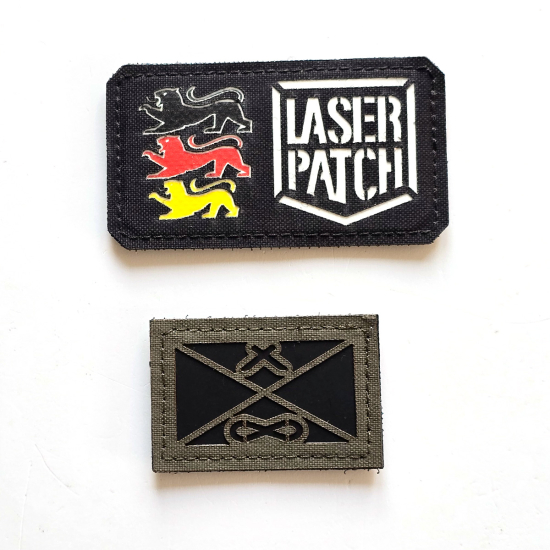 Deutschland Bundeswehr - Taktische Zeichen Laser Patch