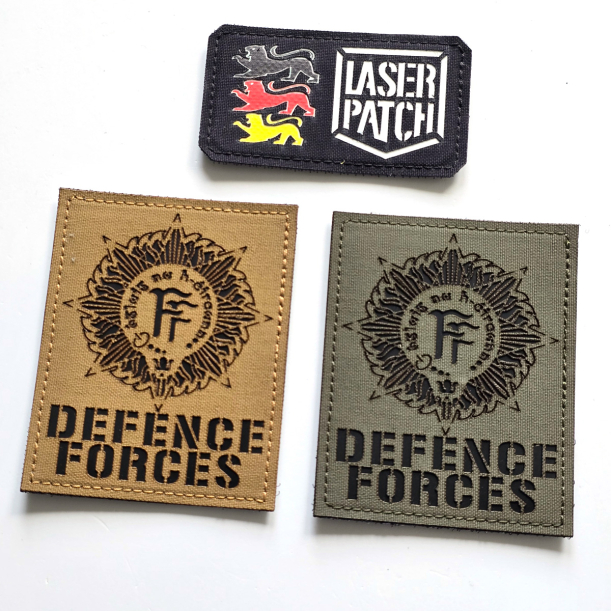 Ireland Defence Forces - Lasercut Patch mit Klett