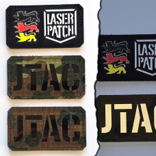 JTAC | Joint Terminal Attack Controller - Lasercut Patch mit Klett