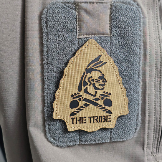 Navy SEALs Red Team Six Squadron The Tribe – Lasercut Patch mit Klett