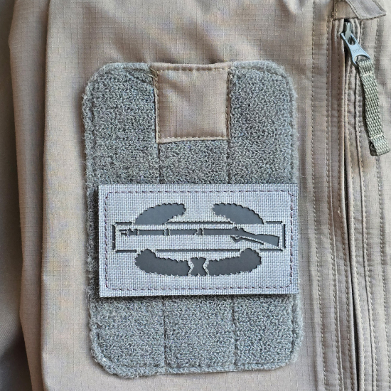 US Army Combat Infantryman Badge CIB Taktischer - Lasercut Patch mit Klett