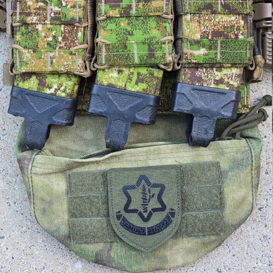 IDF Israel Verteidigungskräfte Militär Taktischer - Lasercut Patch mit Klett