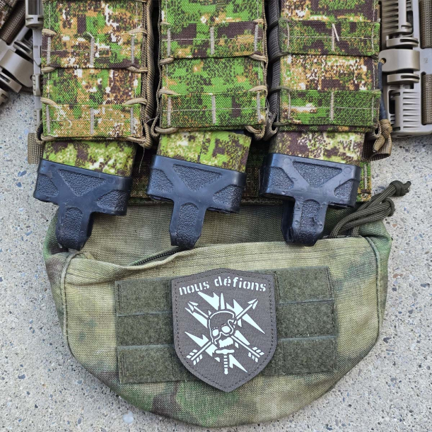 Delta Force US Spezialeinsatzkommando Taktischer - Lasercut Patch mit Klett