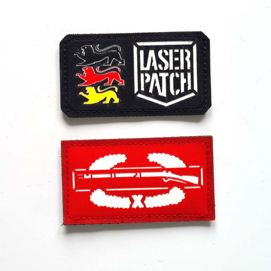 US Army Combat Infantryman Badge CIB Taktischer - Lasercut Patch mit Klett