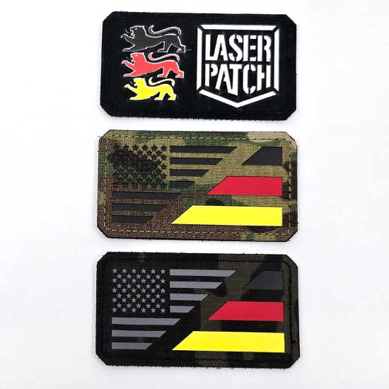 USA-Deutschland Dual Flagge Patch - Allianz