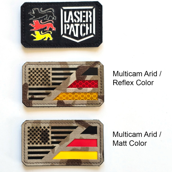 USA-Deutschland Dual Flagge Patch - Allianz