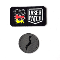 Japan Flag Lasercut Patch