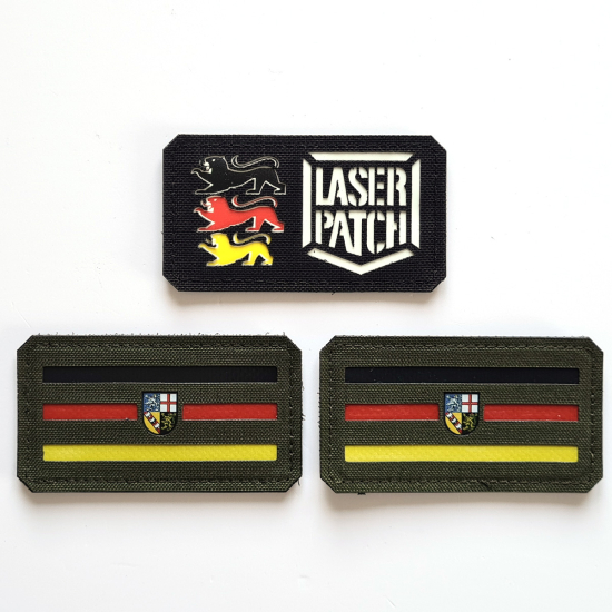 Deutschland Taktischer Flagge Patch - Bundeswehr Einsätze
