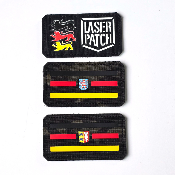 Deutschland Taktischer Flagge Patch - Bundeswehr Einsätze