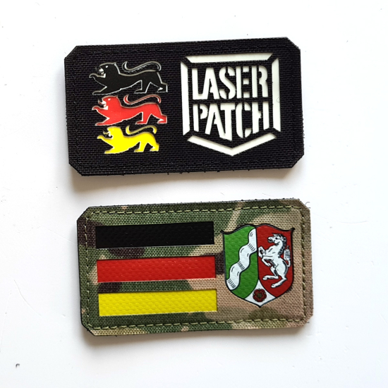 Deutschland Taktischer Flagge Patch - Bundeswehr Einsätze