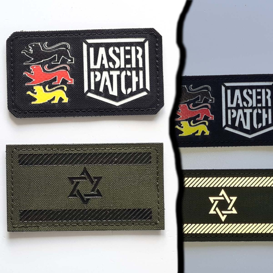 Israel Flaggen-Patch - Davidstern