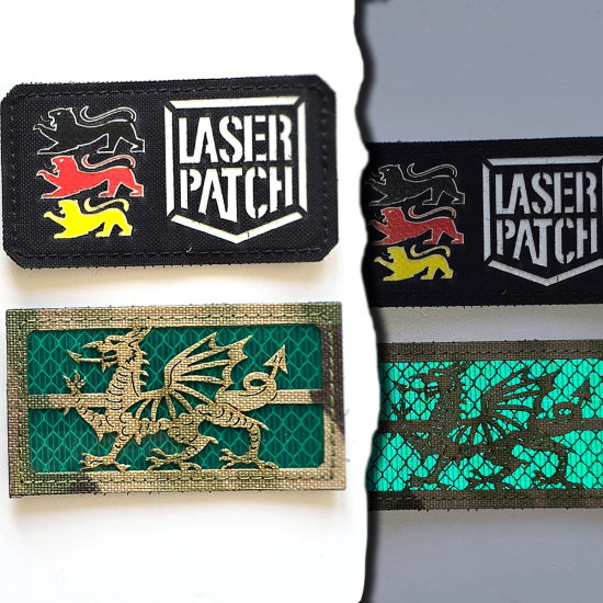 Wales Flagge Patch - Walisischer Drache