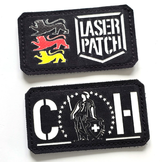 Schweiz Flaggen-Patch - Helvetia Kreuz