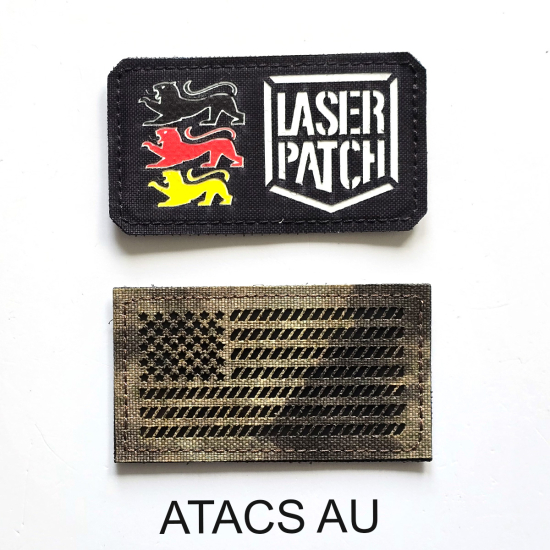 American taktischer Flagge Lasercut Patch