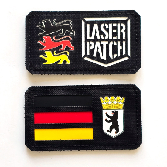 Deutschland Taktischer Flagge Patch - Bundeswehr Einsätze