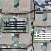 Griechenland Flagge Patch - Hellenische Nation