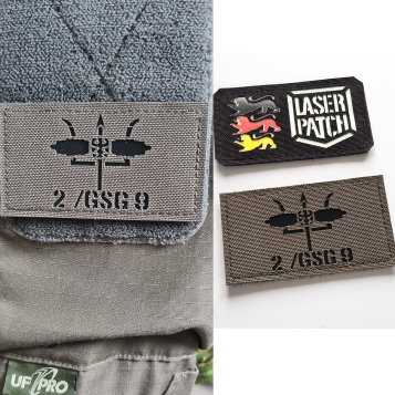 GSG 9 2.Gruppe deutschland lasercut patch