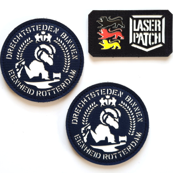 Rotterdarm lasercut patch