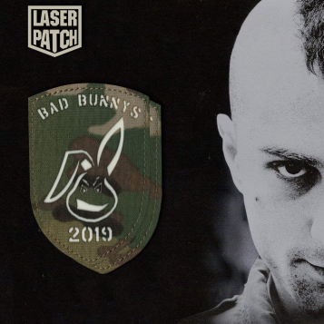 bad bunnys multicam laser patch
