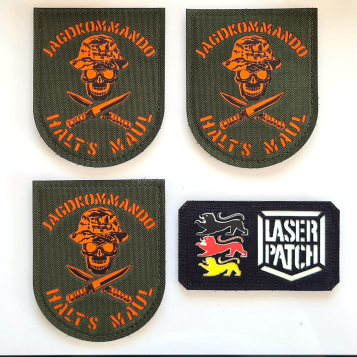 jagdkommando airsoft laser patch