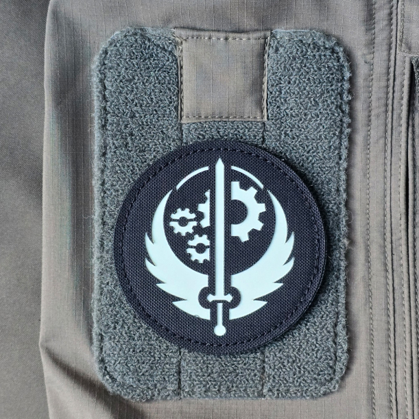 Fallout Vault-Tec Logo Gaming Morale Patch - Post-Apocalyptic